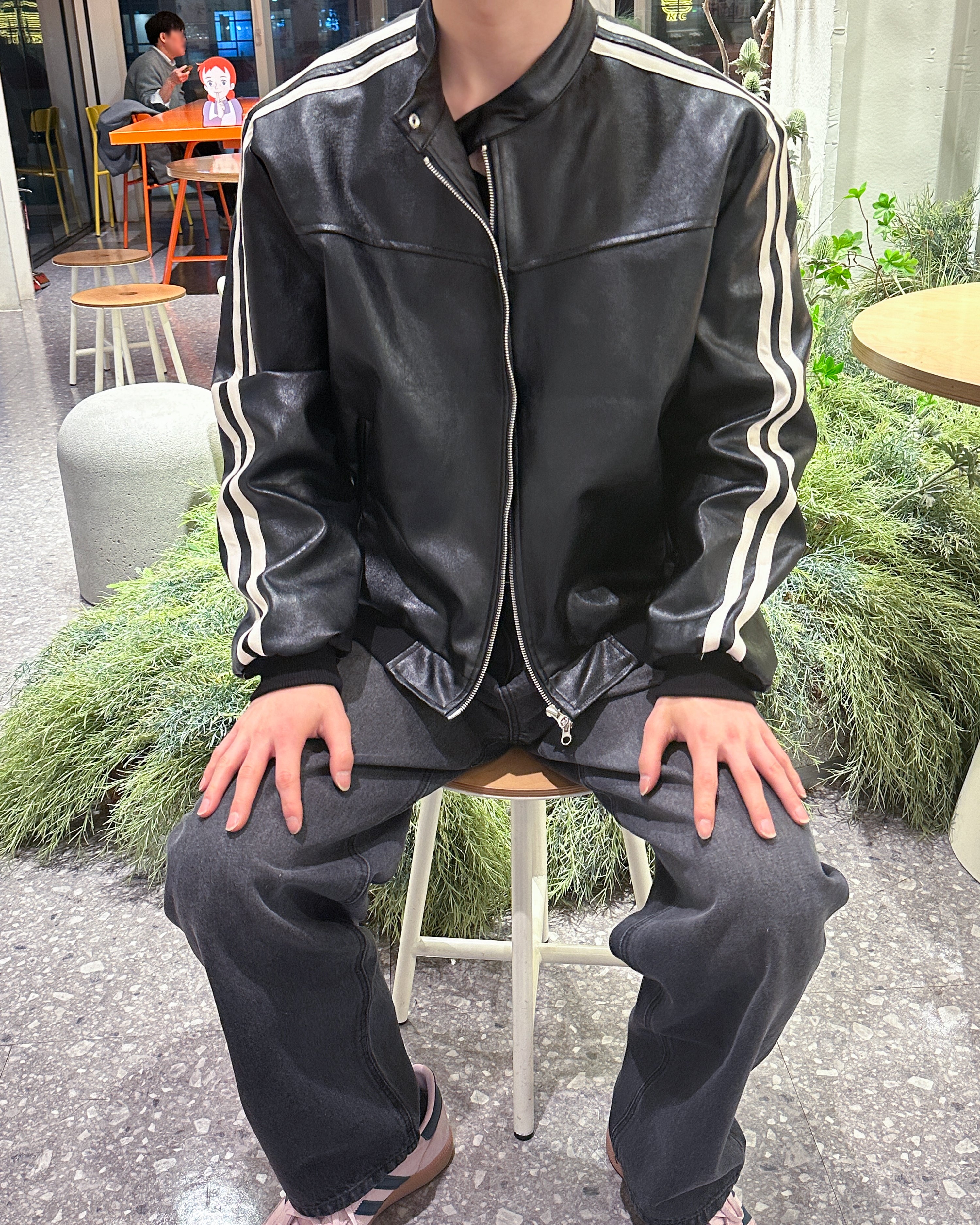 ロク―ンバイカーレザージャケット - SCENERITY | 60% - アジア