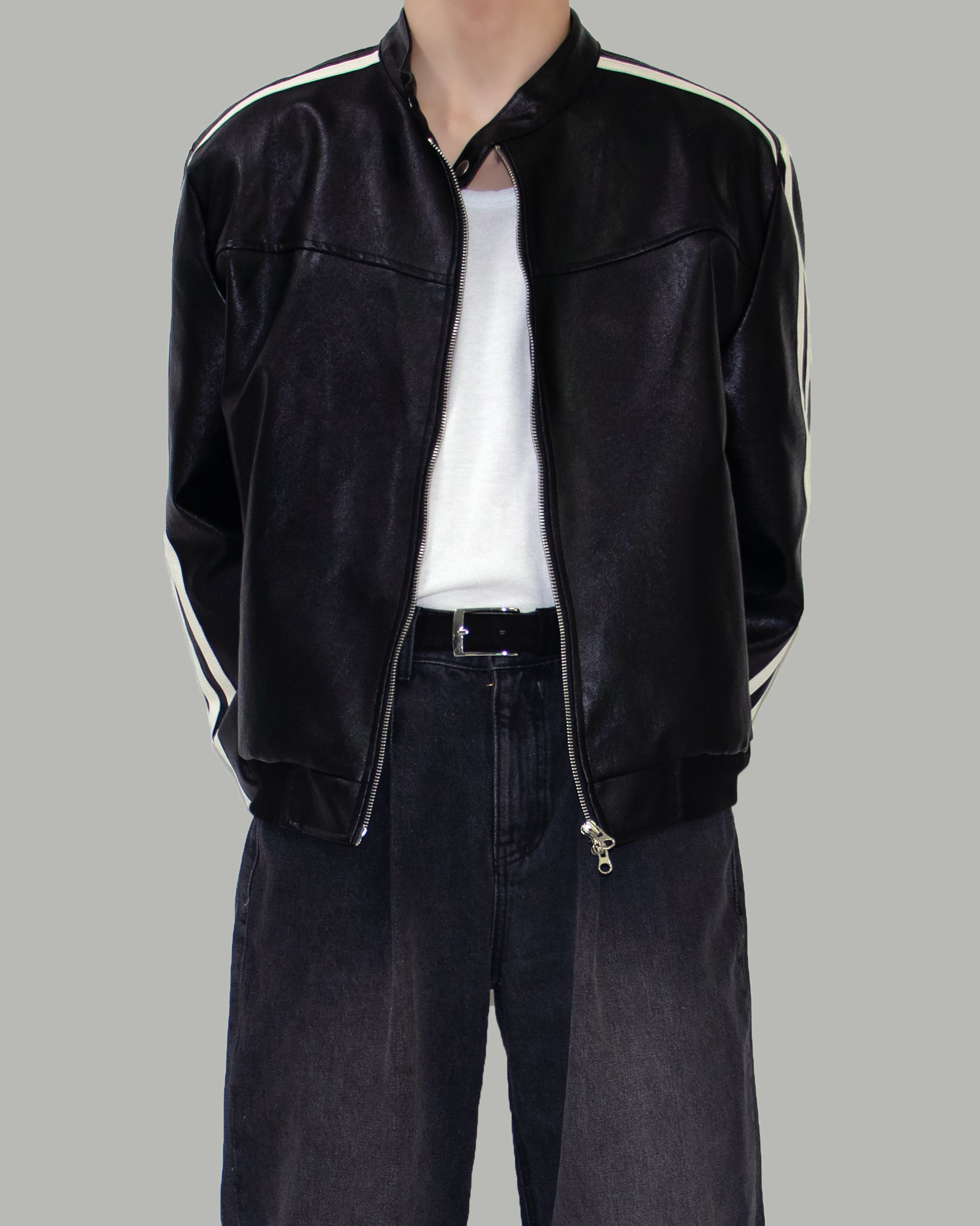 ロク―ンバイカーレザージャケット - SCENERITY | 60% - アジア