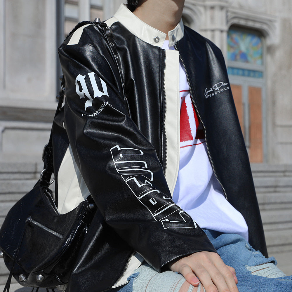 90S バイカーレザージャケット - ASCLO | 60% - アジアファッション通販