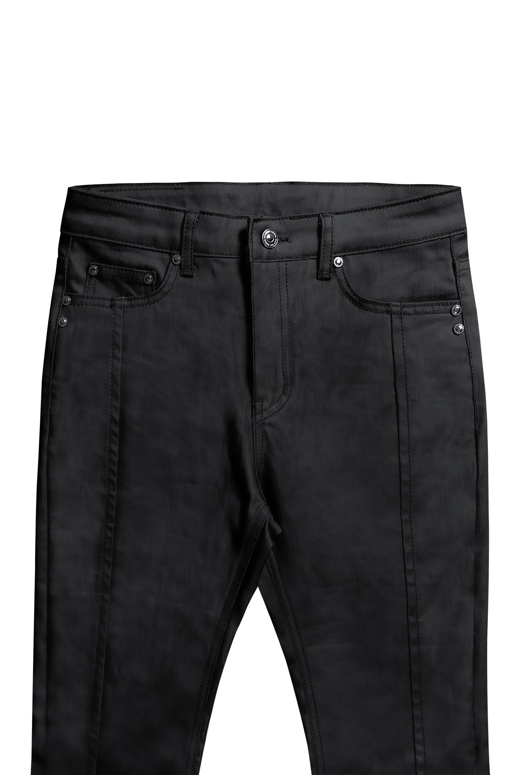 コーティングブラックブーツカットデニム - DARLING, YOU ARE BAD | 60