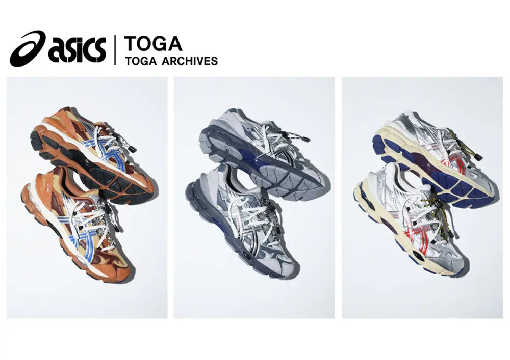 ASICS｜TOGA GEL-CUMULUS 16 TG コラボレーションスニーカー – TOGA
