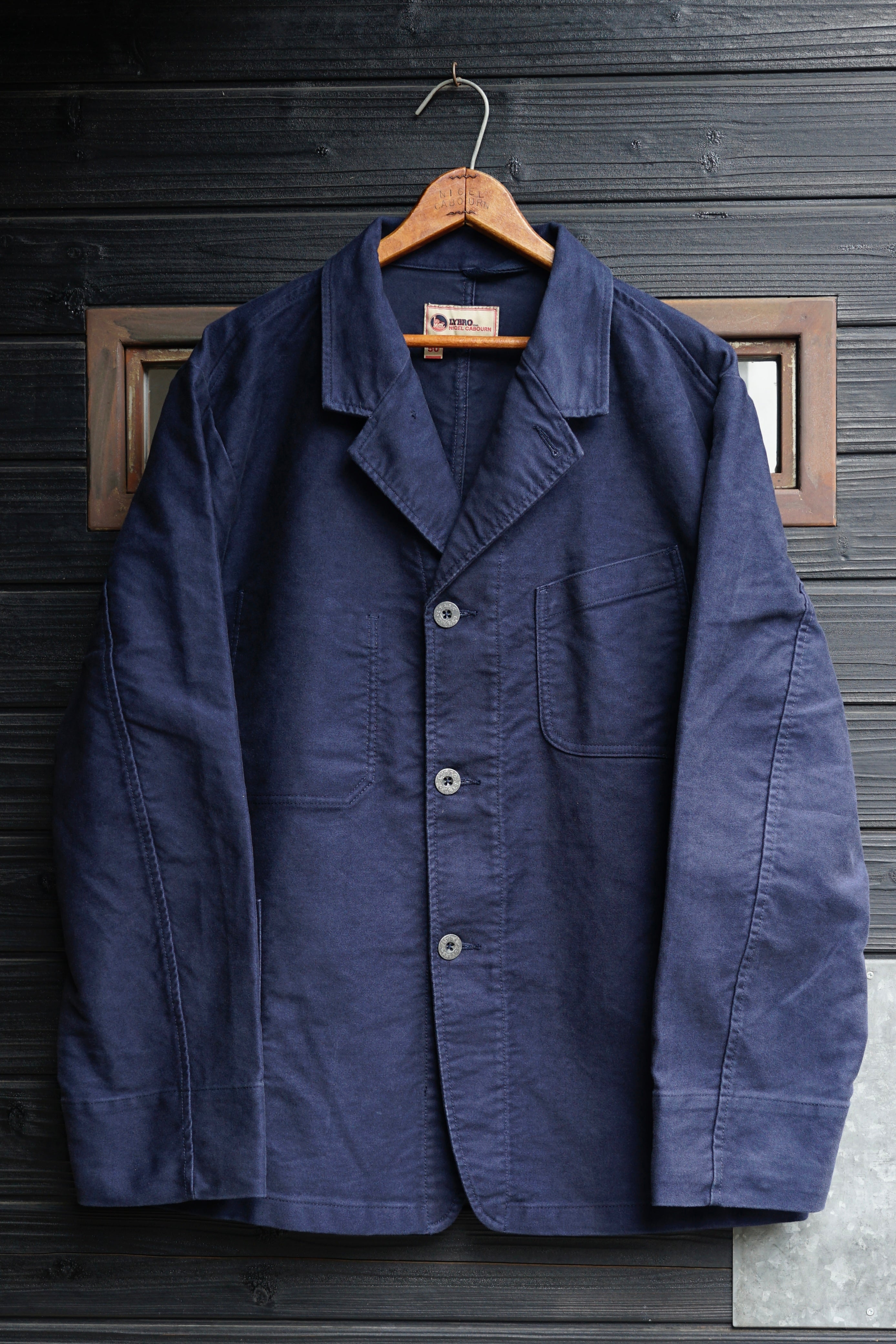 使い勝手抜群のジャケット》WORK SUIT JACKET - MOLESKIN – ナイジェル