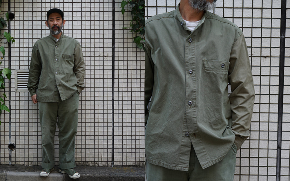 オンラインストア限定》 LOGISTIC JACKET -MIX & RUGGER SHIRT -NEW