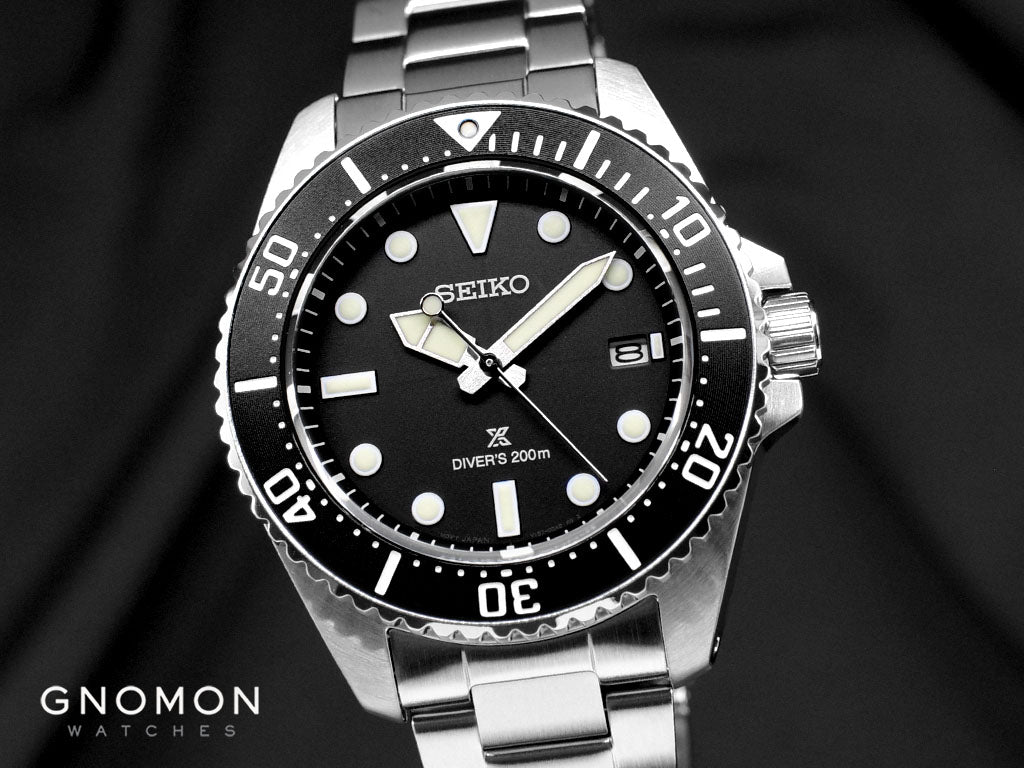 Seiko Prospex 200M Diver Scuba Solar Black Ref. SBDJ063