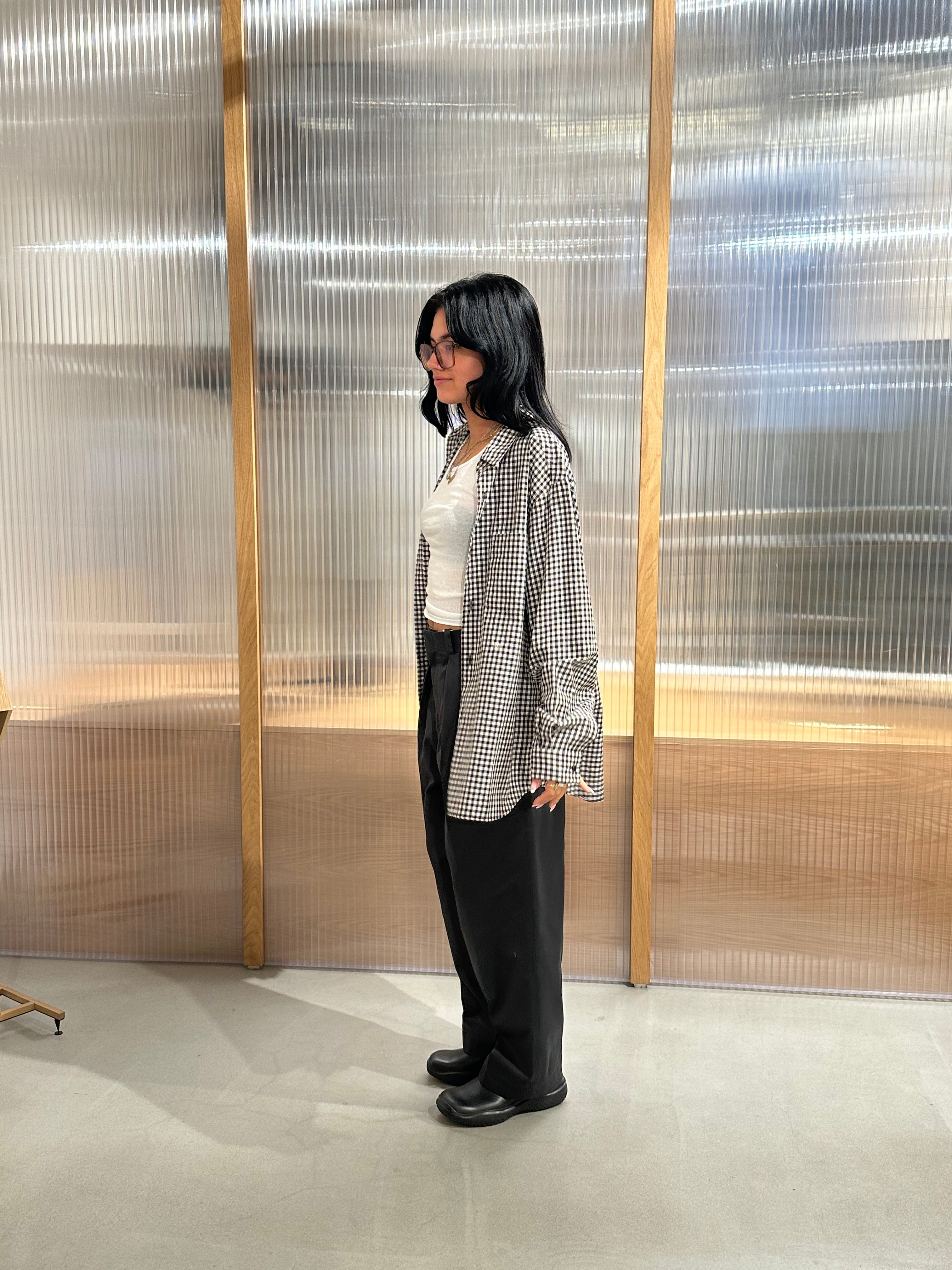 nanamica FW 23 Womens-Double Pleat Chino Pants – nanamica NEW YORK