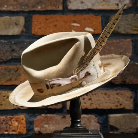 フェルトハットは高級なビーバーがおすすめ THE FAT HATTERは小さい