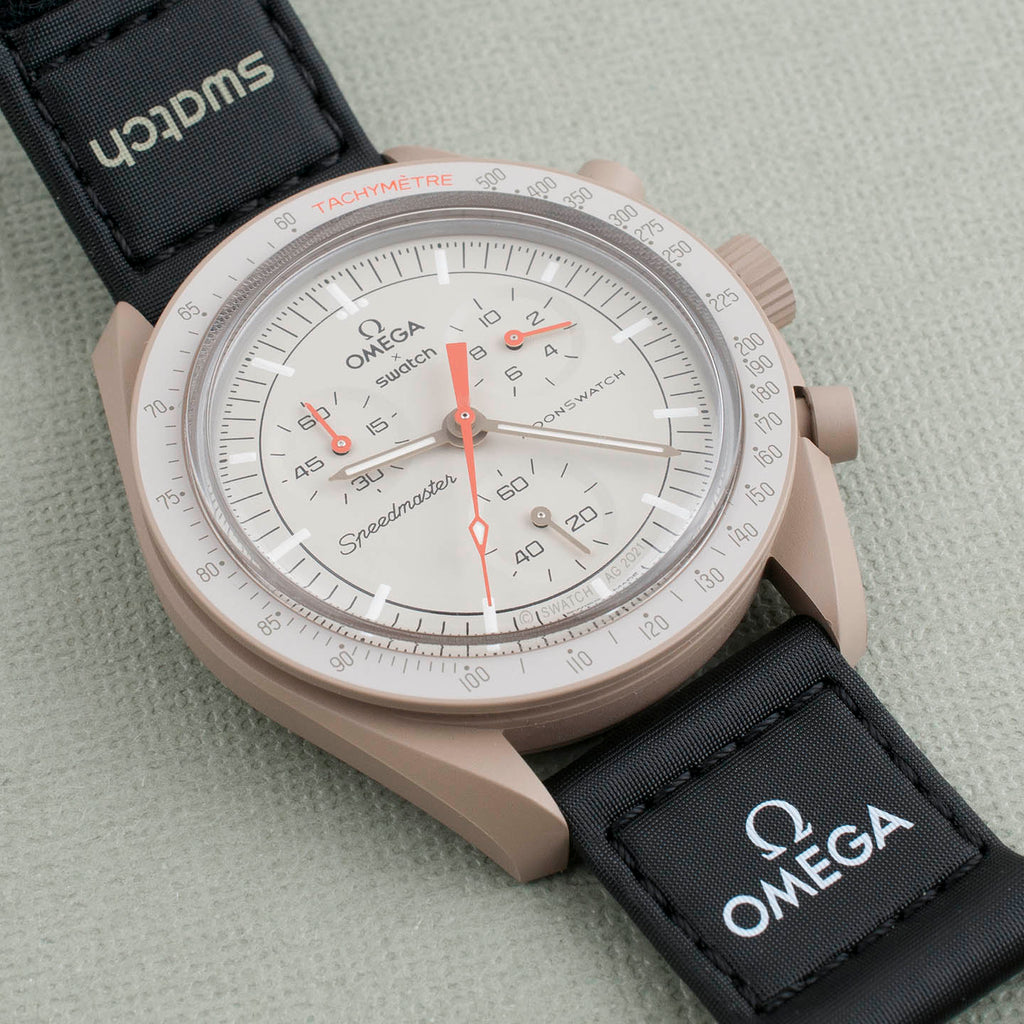 Swatch Omega Moonswatch Jupiter Watch Review SO33C100