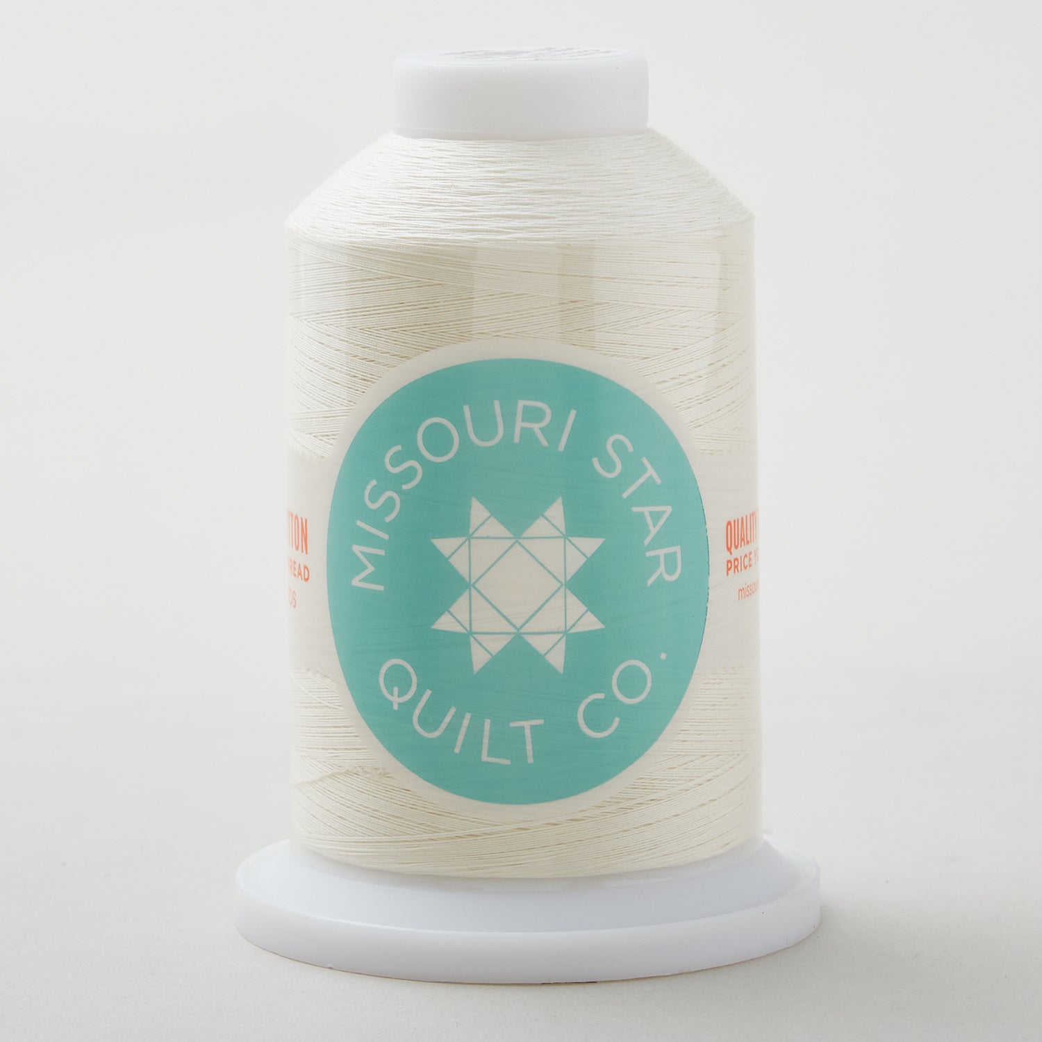 Missouri Star 50 WT Cotton King Spool Thread Eggshell