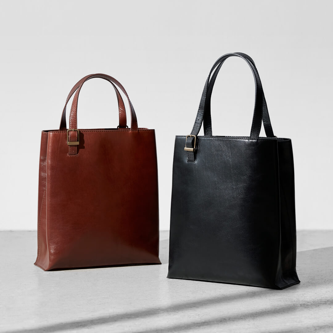 台湾 Bright V トート - クラシックブラウン motherhouse-tw - Pinkoi