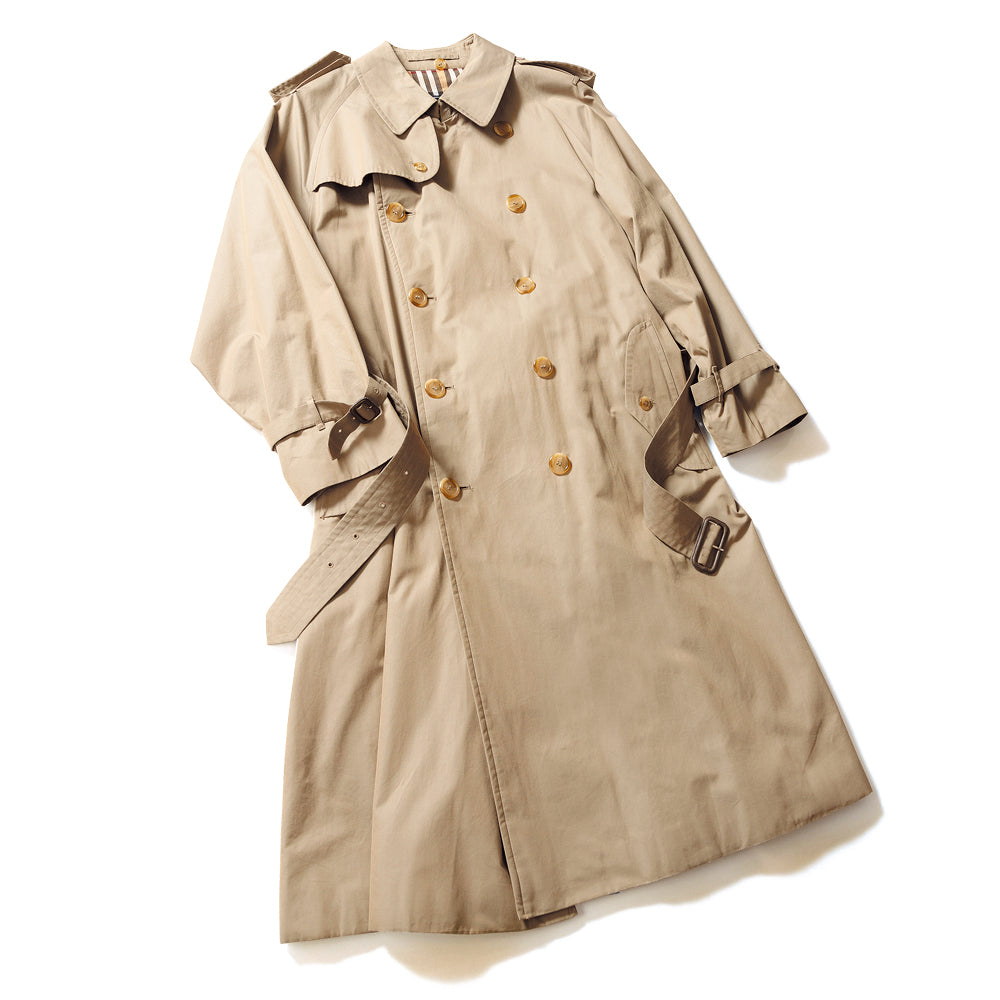 メンズの一枚袖”が狙い目⁉【バーバリー】のヴィンテージコートを深掘り