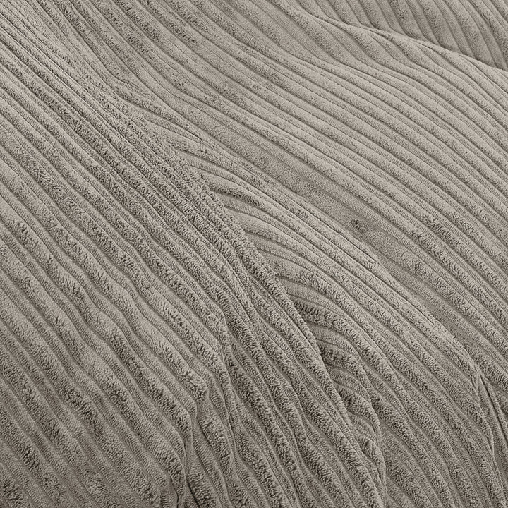 LoungePug 2人掛けアルバートビーズソファ-クラシックコーデュロイ