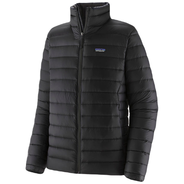 Patagonia Men's Ink Black Reversible Silent Down Jacket