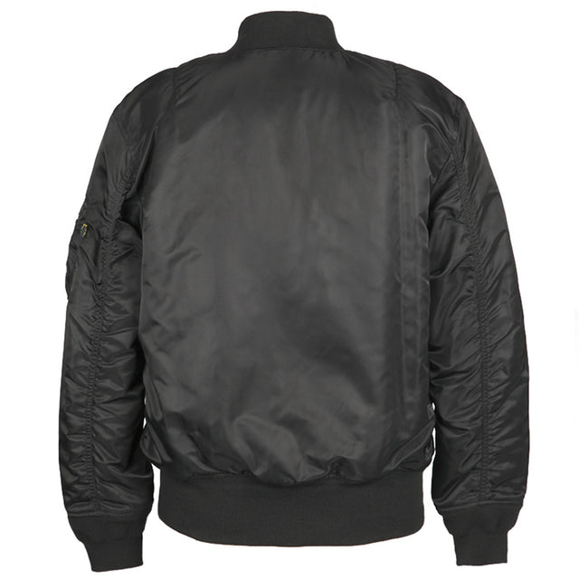 Alpha Industries Men's Black MA-1 Flight Jacket