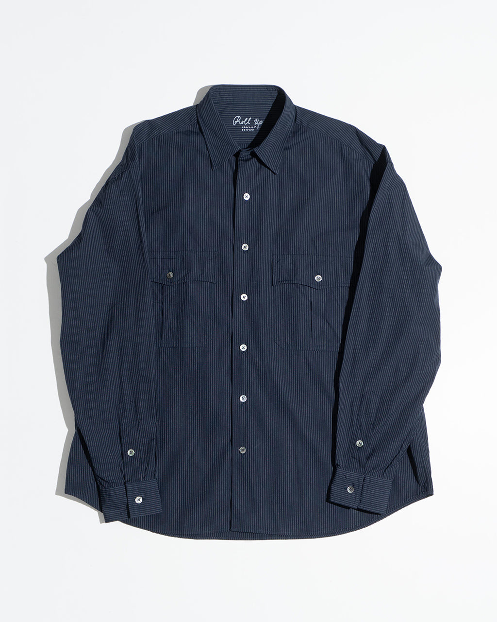 PORTER CLASSIC ポータークラシック ロールアップシャツ ピン