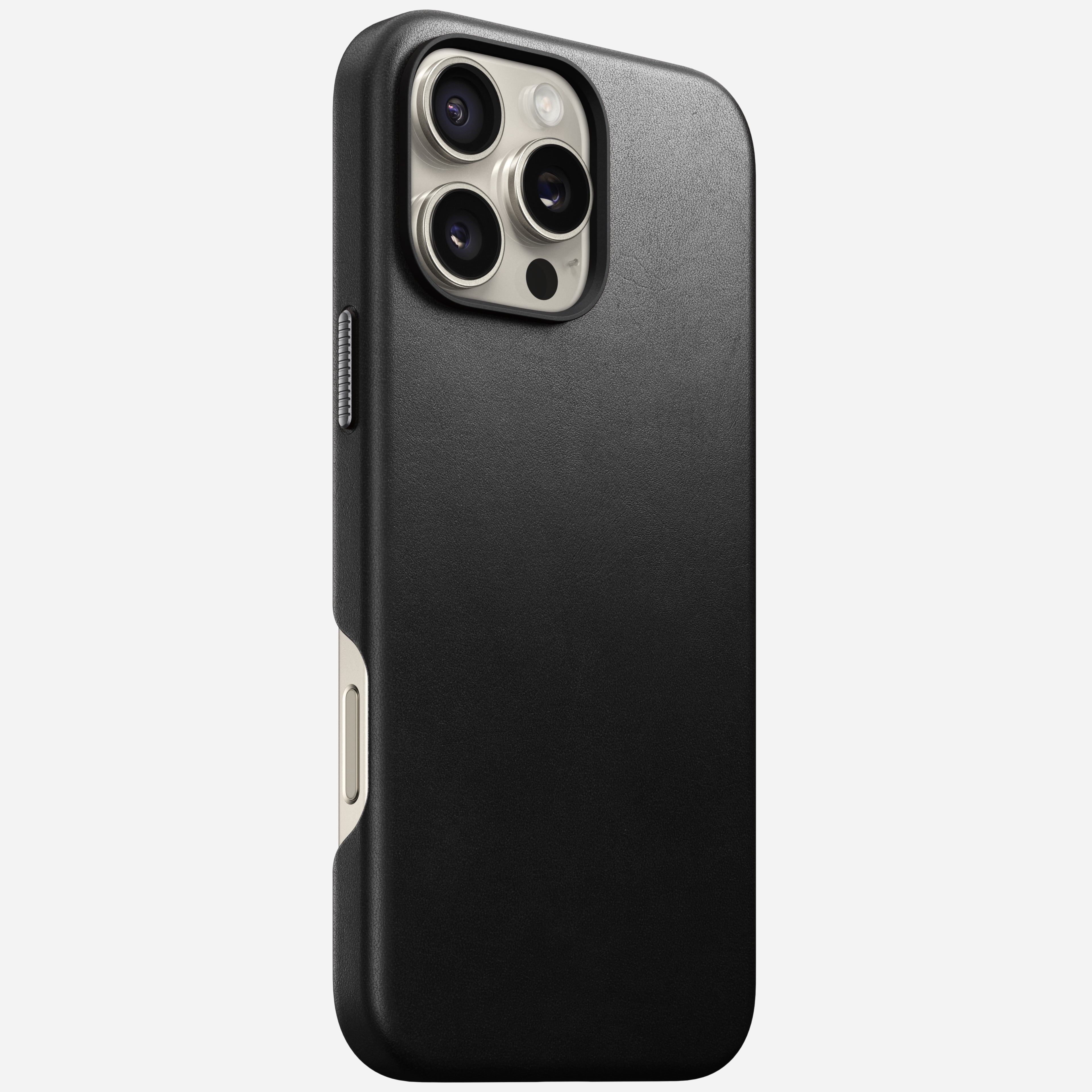 Traditional Leather Case - iPhone 16 Pro Max | Black | Nomad