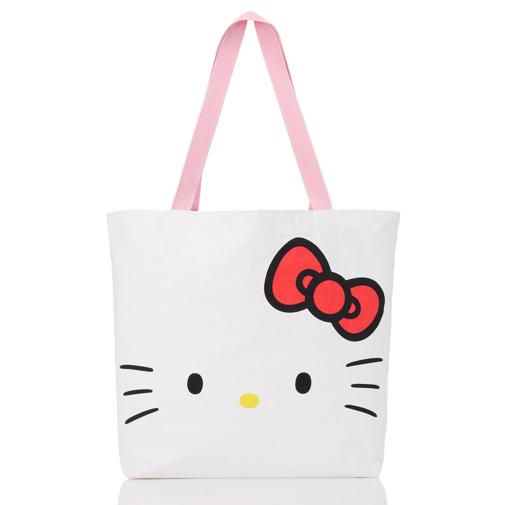 Hello Kitty® Face Reversible Tote in Black on White | ALOHA Collection