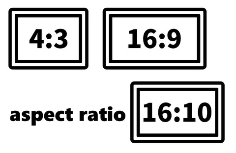 プロジェクターのアスペクト比(画面比率)を解説｜16:9と4:3の違い