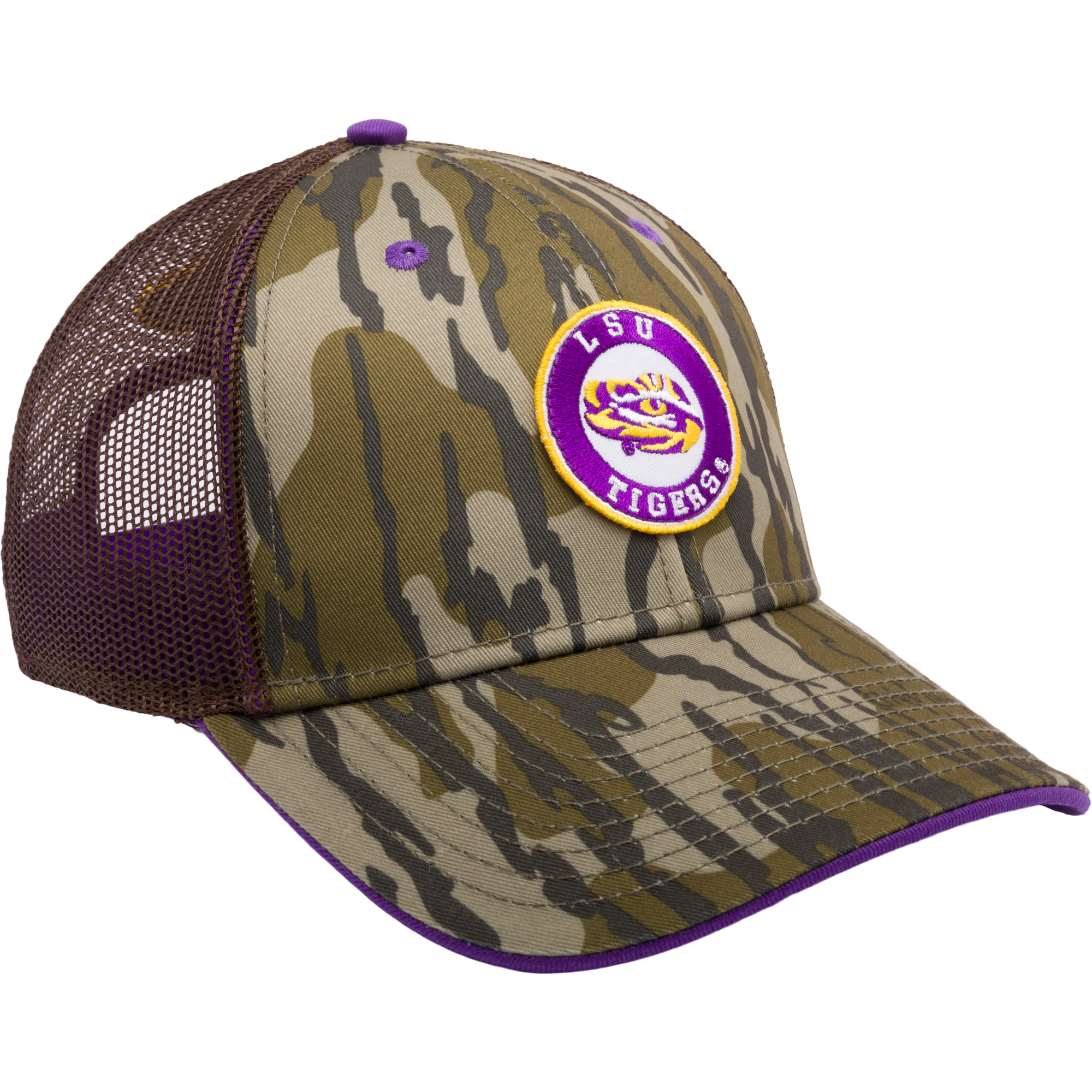 LSU Bottomland Mesh Back Cap – Drake Waterfowl