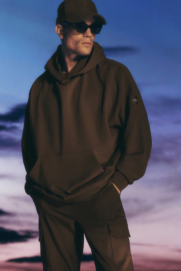 Double Take Hoodie - Espresso | ALO