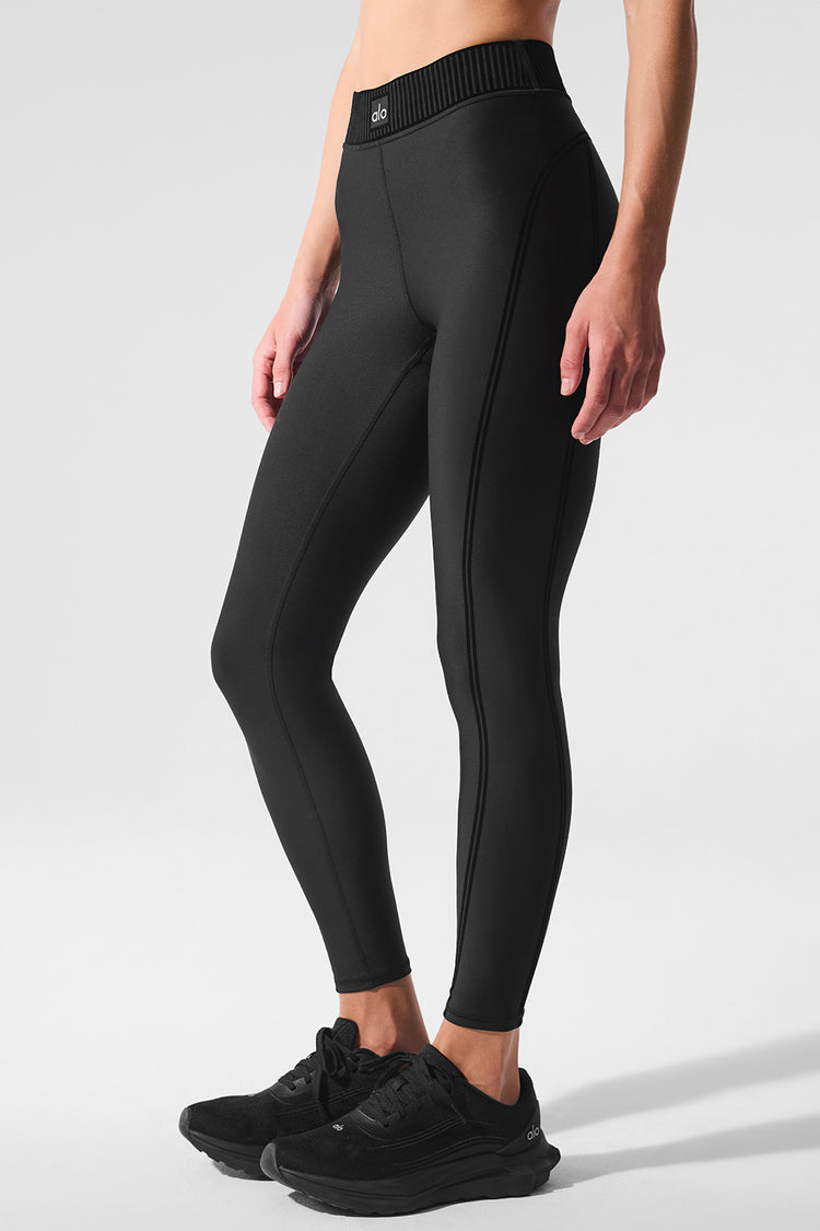 Airlift High-Waist 7/8 Line Up Legging - Black | ALO