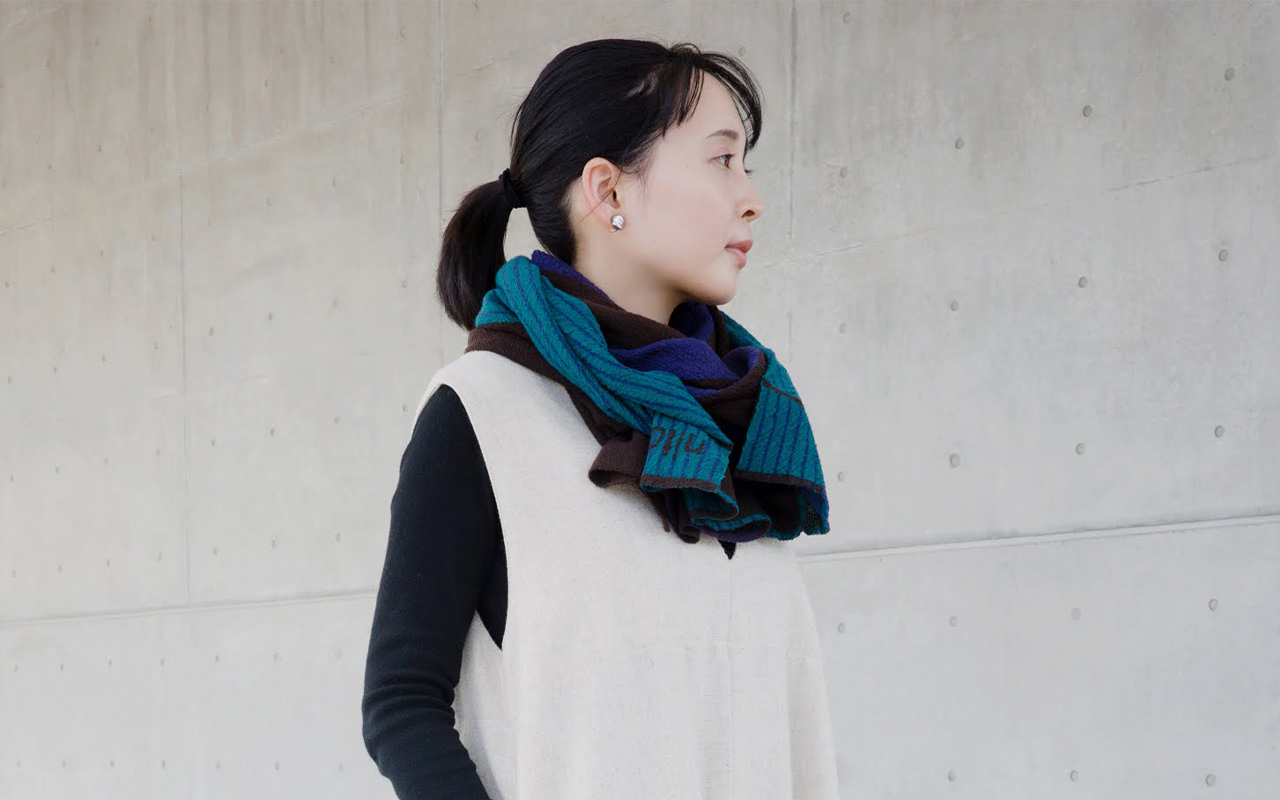 気軽に使える、上質なウールのスヌード | sora - nitorito