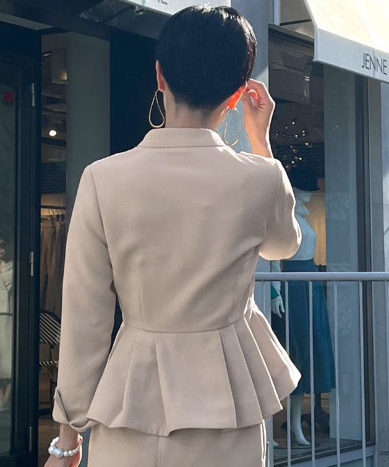 カシュクール ペプラムジャケット｜JENNE(ジェンヌ)公式通販：パリ