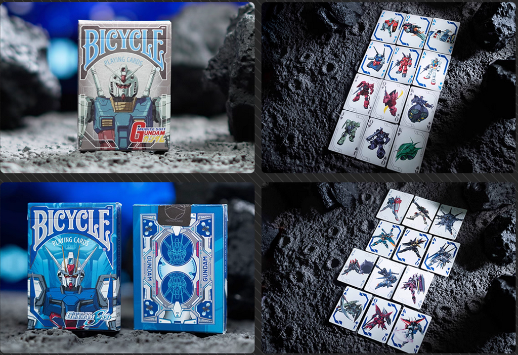 Bicycle Gundam Playing Cards – GamelandSKN