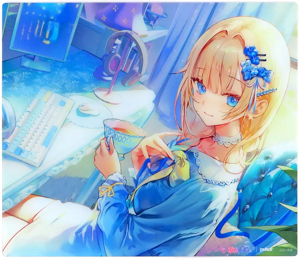 未開封 ぶいすぽっ！ VSPO! GEAR ガラスマウスパッド 藍沢エマ VSPO! GEAR ガラスマウスパッド