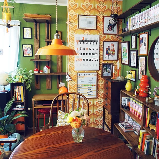 キッチン 昭和レトロポップのインテリア実例 ｜ RoomClip（ルーム