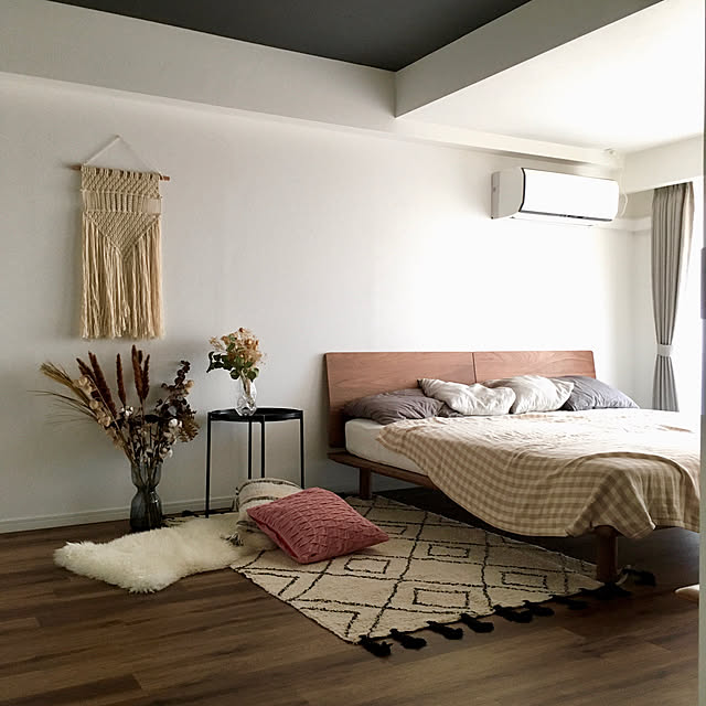 無印良品 ベッドフレーム用ヘッドボード・シングル・ウォールナット材