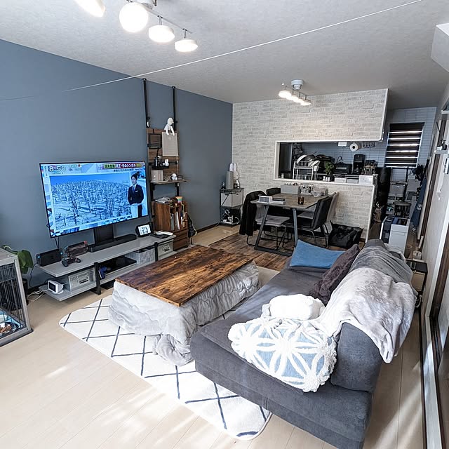 ニトリ リビングこたつ(フロットC 105 ヴィンテージBR) - 通販 | 家具