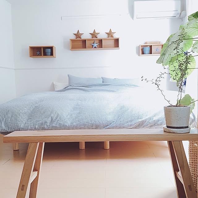 シンプルだからアレンジ自在☆無印良品の脚付マットレス | RoomClip