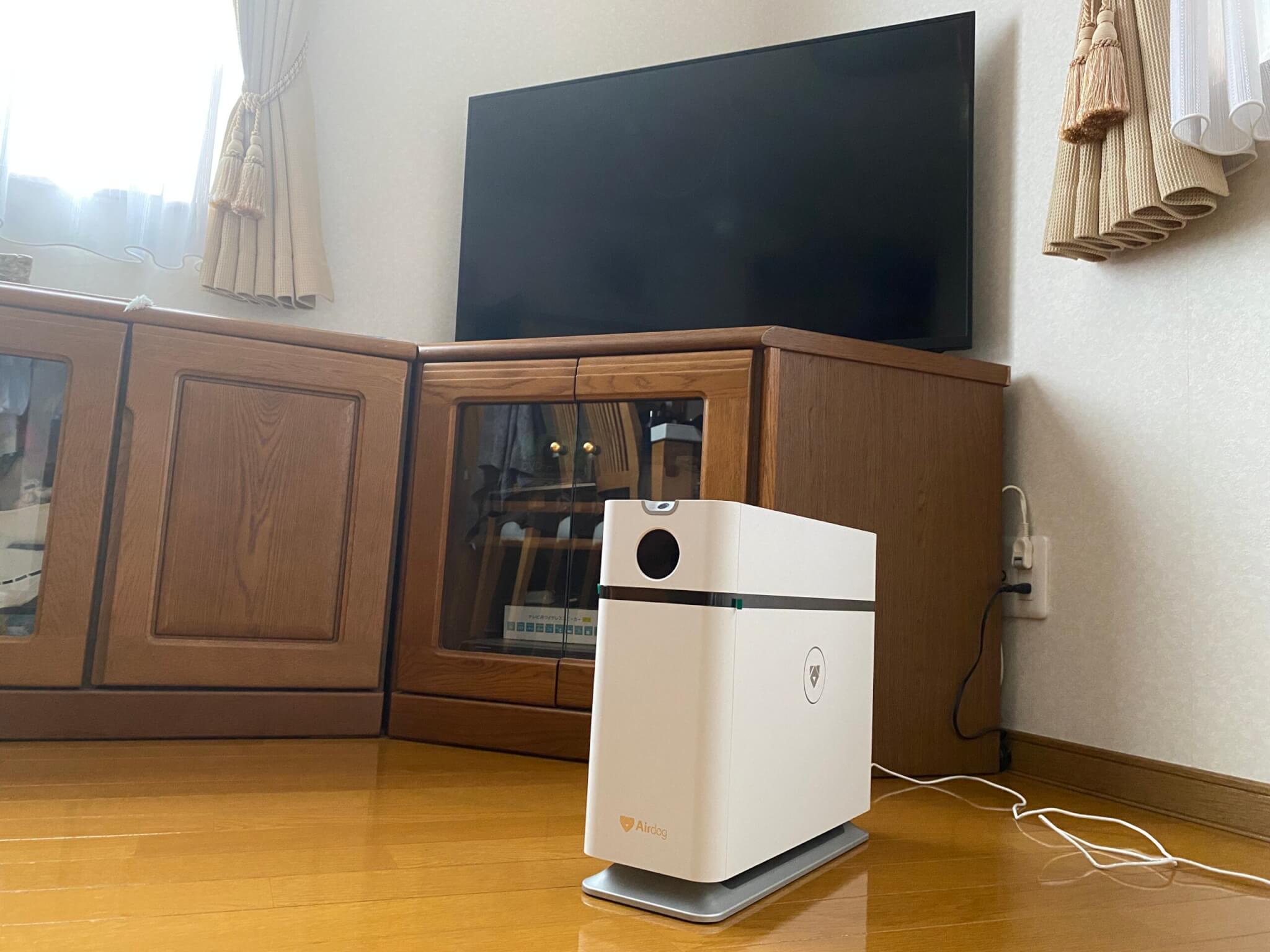 Airdog（エアドッグ）の空気清浄機 X1Dをレビュー！省スペースモデルの