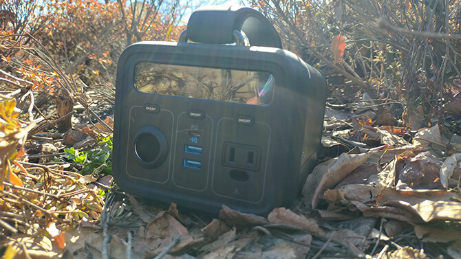 Anker PowerHouse 200実機レビュー！コンパクトで携帯性抜群の