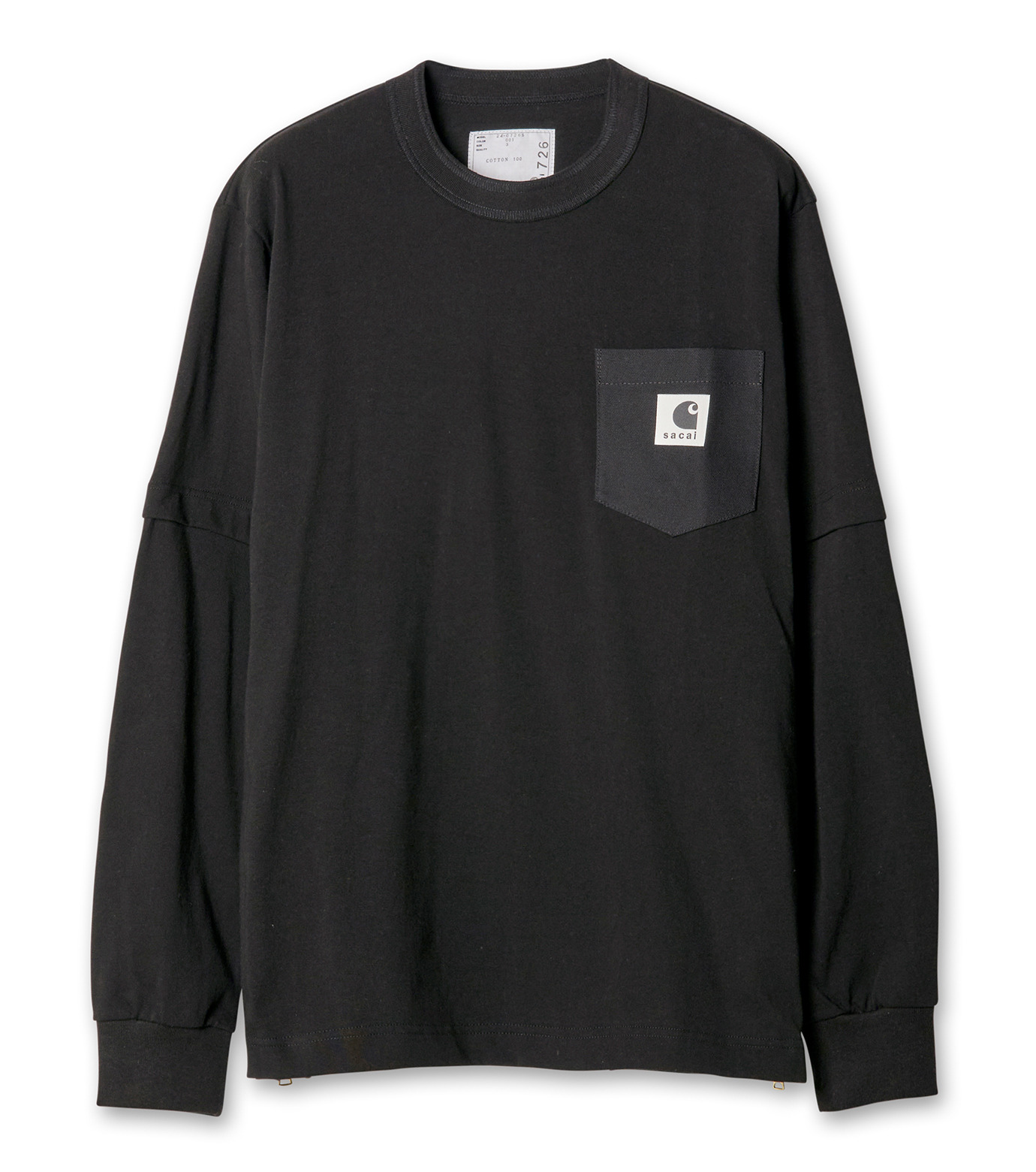 サカイ - sacai | Carhartt WIP L/S T-Shirt-Black-4の通販 | RESTIR