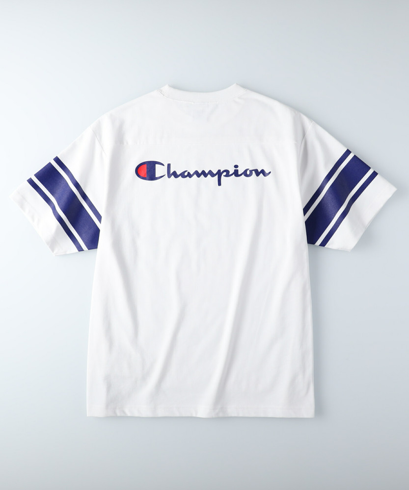 フットボールTシャツ(M ホワイト): トップス｜Right-on公式オンライン