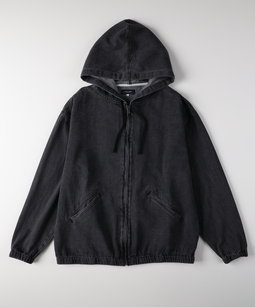 デニムフルジップパーカー(M 中濃色): ジャケット/アウター｜Right-on