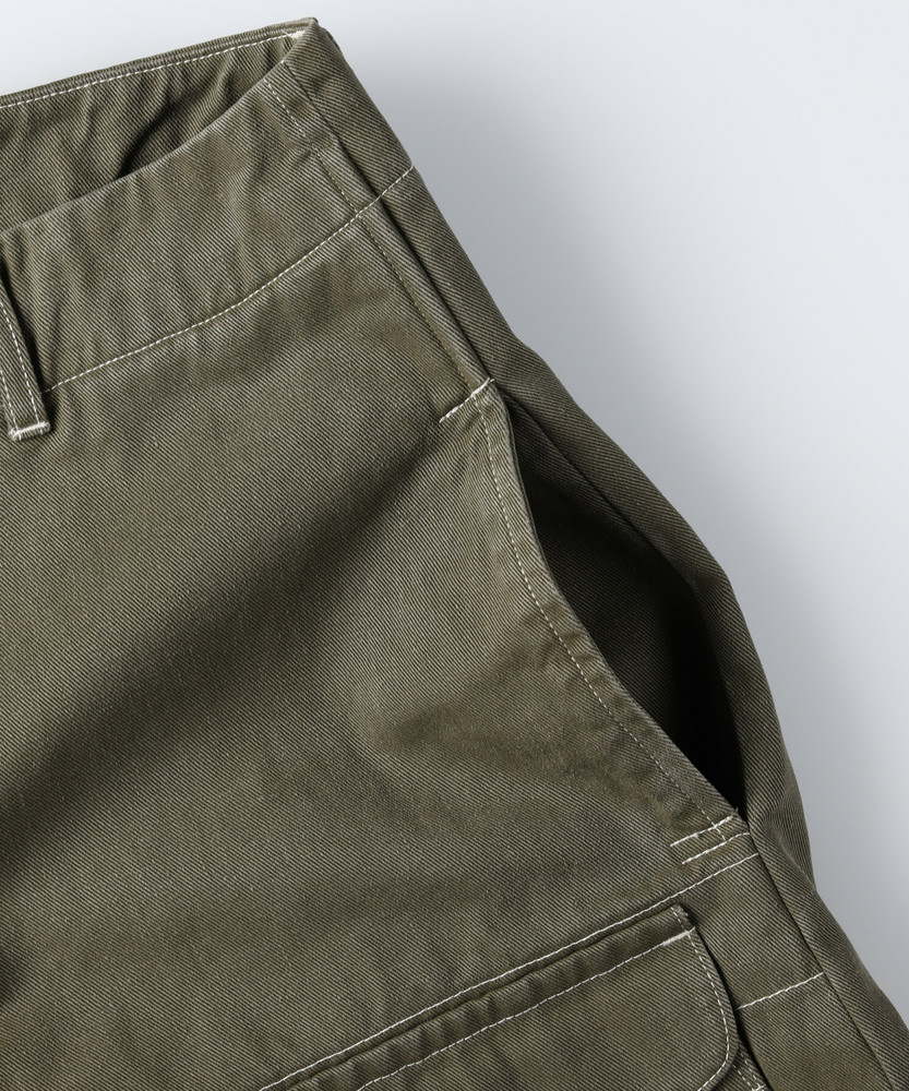 グリーンデニム(S オリーブ): ボトムス｜Right-on公式オンラインショップ