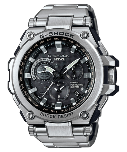 Casio MTG-G1000D-1A : G-Shock MT-G G1000 Steel / Black » WatchBase