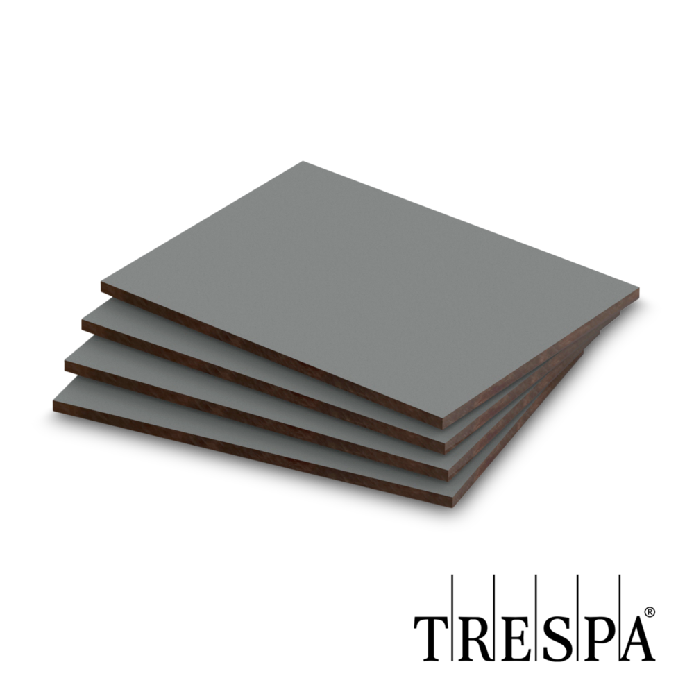 Trespa Izeon Stofgrijs 6mm - Duurzame en Strakke Gevelbekleding op