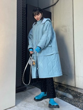 キルティングモッズコート【MAISON SPECIAL/メゾンスペシャル】を使っ