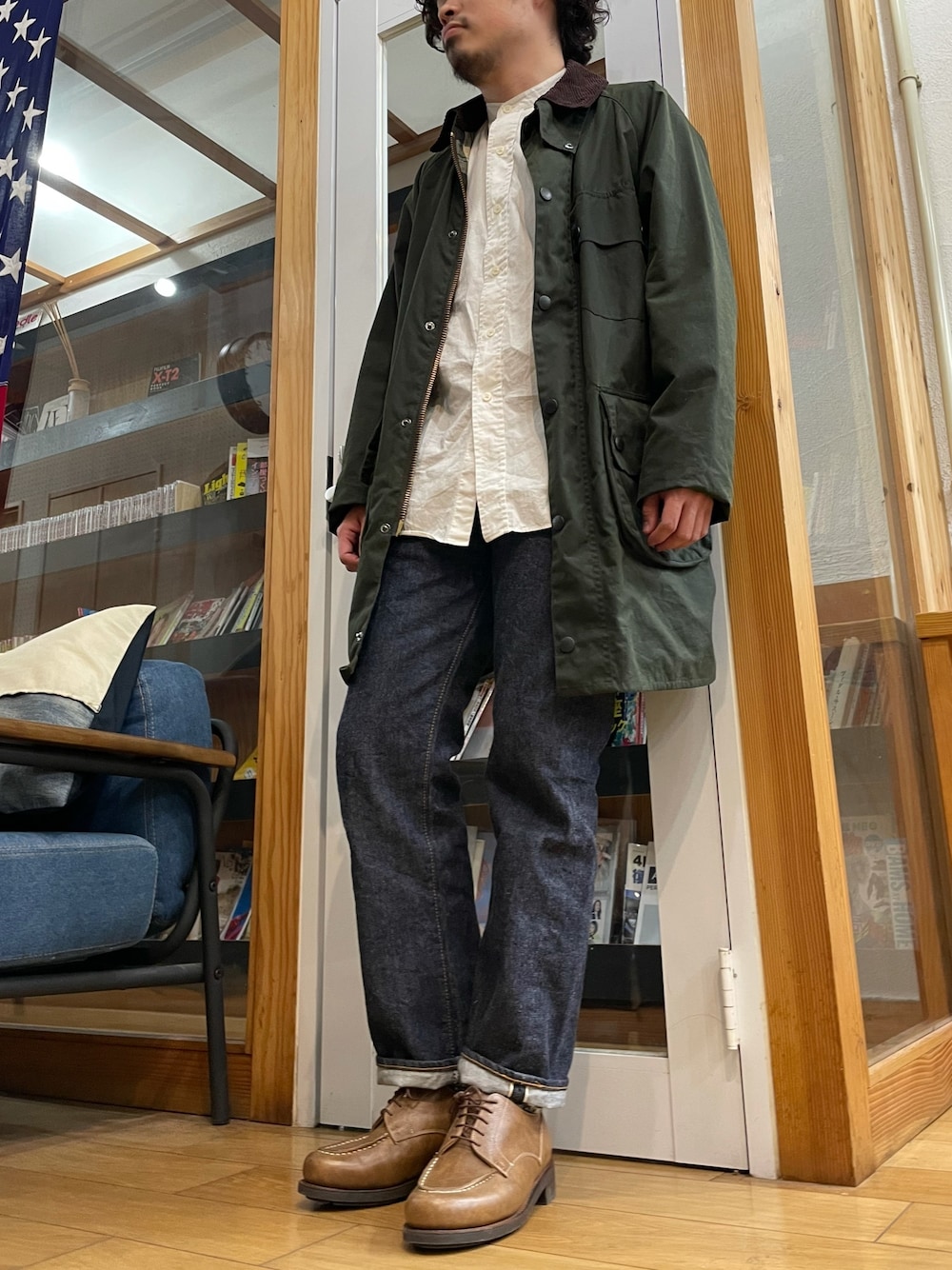 Barbour（バブアー）の「SOLWAY ZIPPER SL WAXED COTTON（ステンカラー