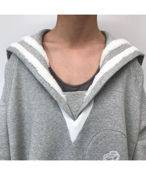 BALMUNG（バルムング）の「BALMUNG / ビッグセーラースウェット / 灰