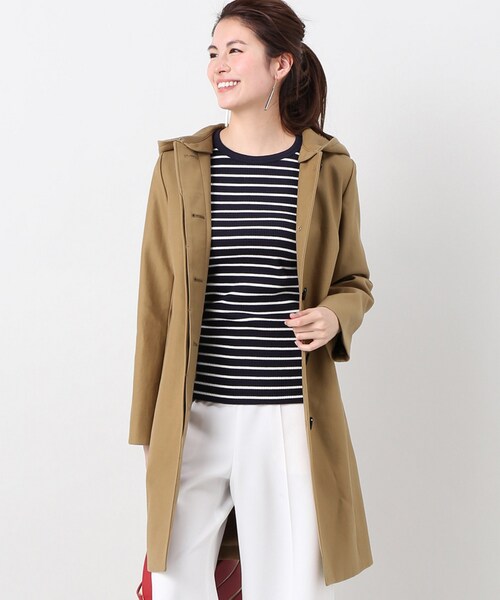 IENA（イエナ）の「トリプルクロスコットンフードコート（）」 - WEAR