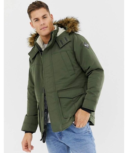 Hollister（ホリスター）の「Hollister all weather faux fur trim