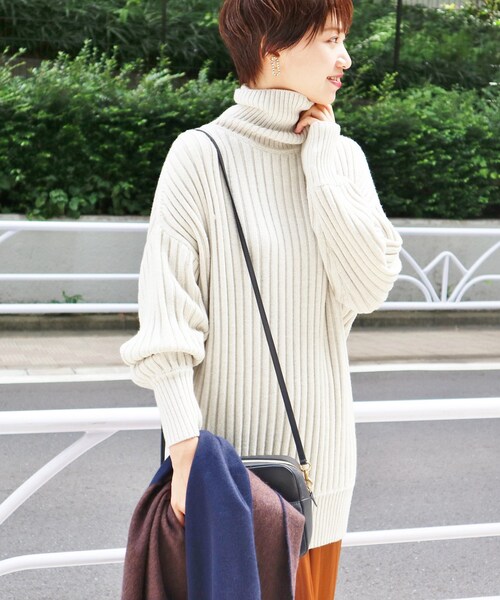 IENA（イエナ）の「《追加》Chere CODE BIG タートルネックプル