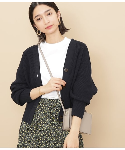 ADAM ET ROPE'（アダムエロペ）の「コットンコクーンカーディガン