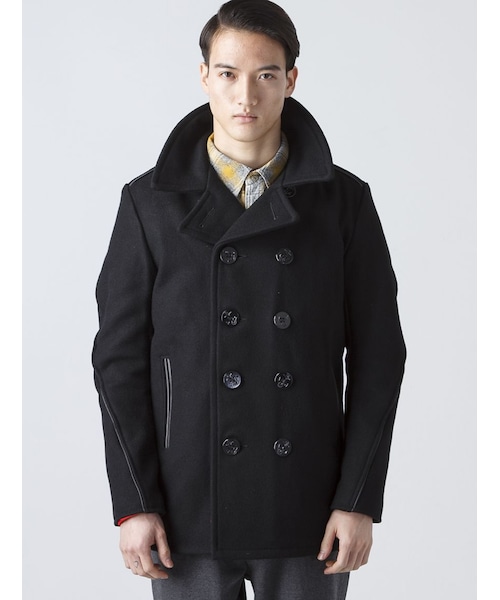 schott（ショット）の「Schott (ショット) 740C Pコート レザー