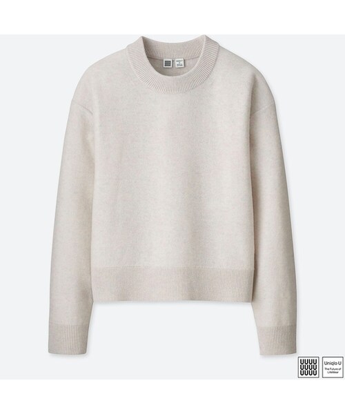 UNIQLO（ユニクロ）の「プレミアムラムモックネックセーター（長袖