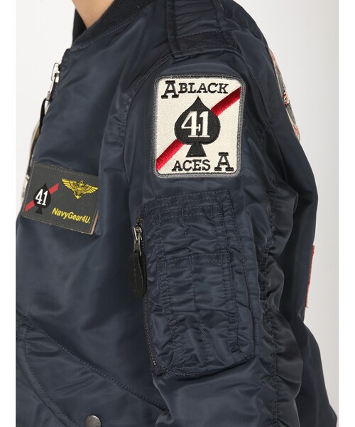 AVIREX（アヴィレックス）の「L-2 ブラックエース/ L-2 BLACK ACE